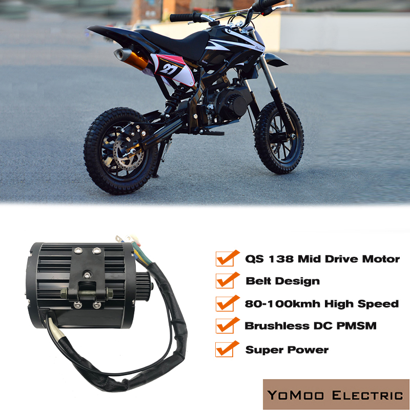 72V 12000W Electric Dirt Bike - 17inch QS138 4000W Peak 12000W 90H