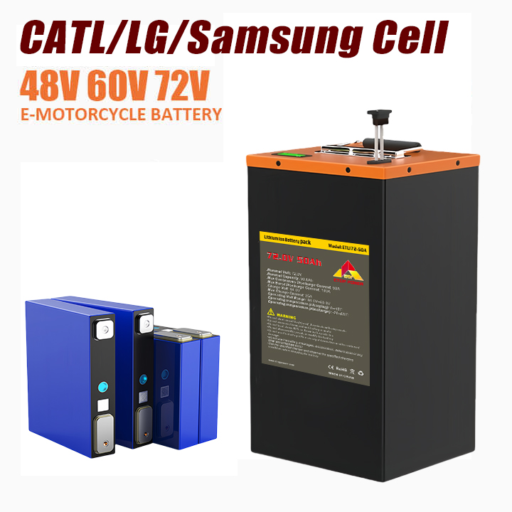 Customized 48V 60V 72 Volt 72v - 72V 60Ah Lifepo4 Battery Pack 评论和价格