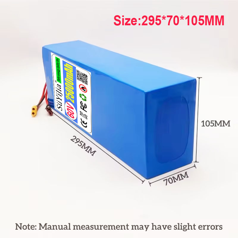 16S5P 60V Battery 25AH 18650 L - 60V 30Ah Electric Scooter Battery 评论和价格