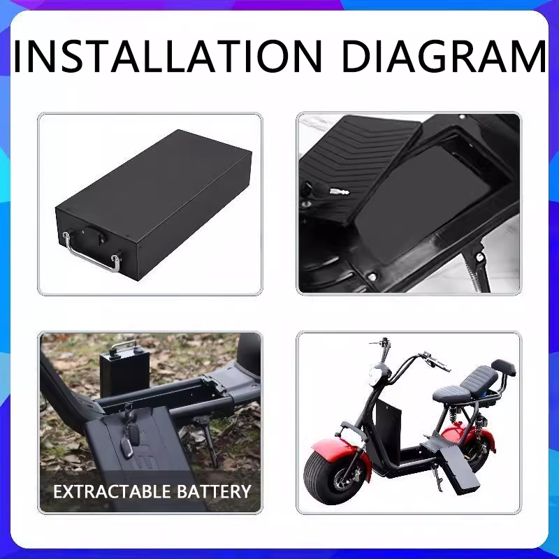 New 60V 30Ah 40Ah 10Ah Electri - 60V 30Ah Electric Scooter Battery 评论和价格
