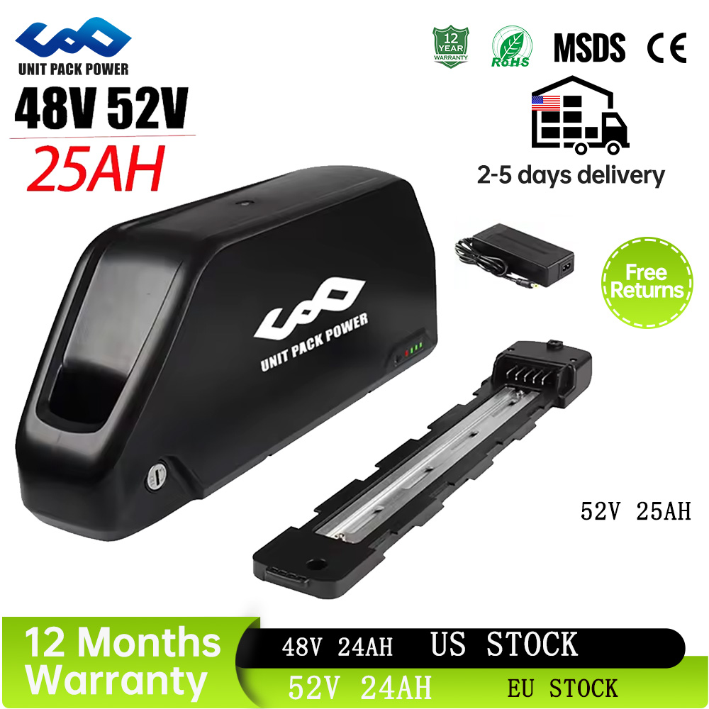 52V 25AH  Downtube EBike Batte - 60V 30Ah Electric Scooter Battery 评论和价格