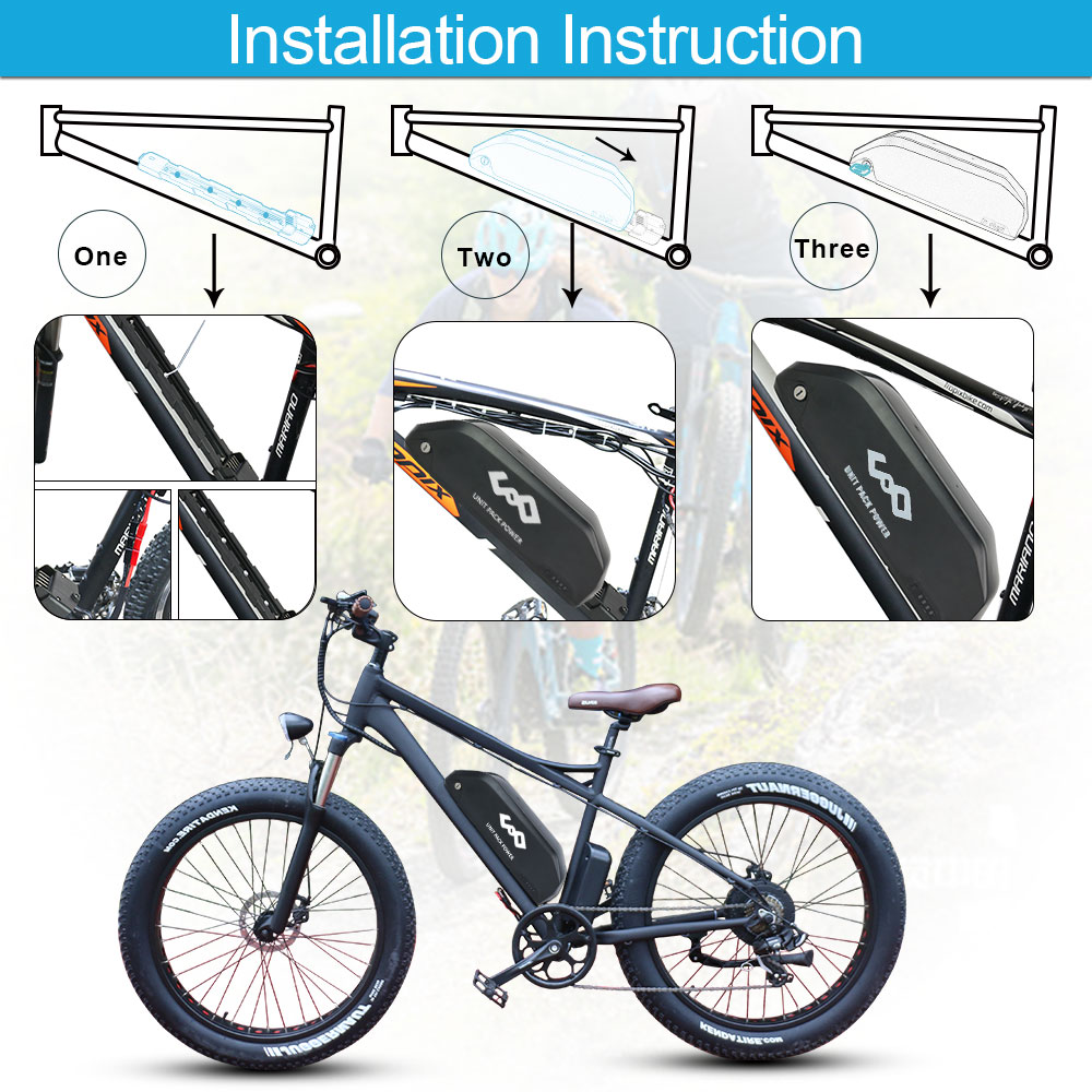 52V 25AH  Downtube EBike Batte - 60V 30Ah Electric Scooter Battery 评论和价格