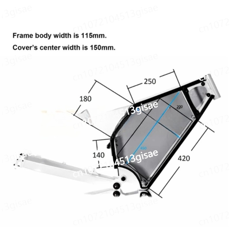 Electric Bicycle  Inside Batte - 8000W Stealth Bomber Ebike 评论和价格