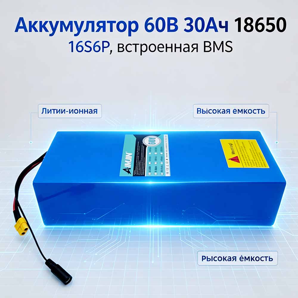 16S6P 60V 30Ah 18650 Lithium I - 60V 30Ah Electric Scooter Battery 评论和价格