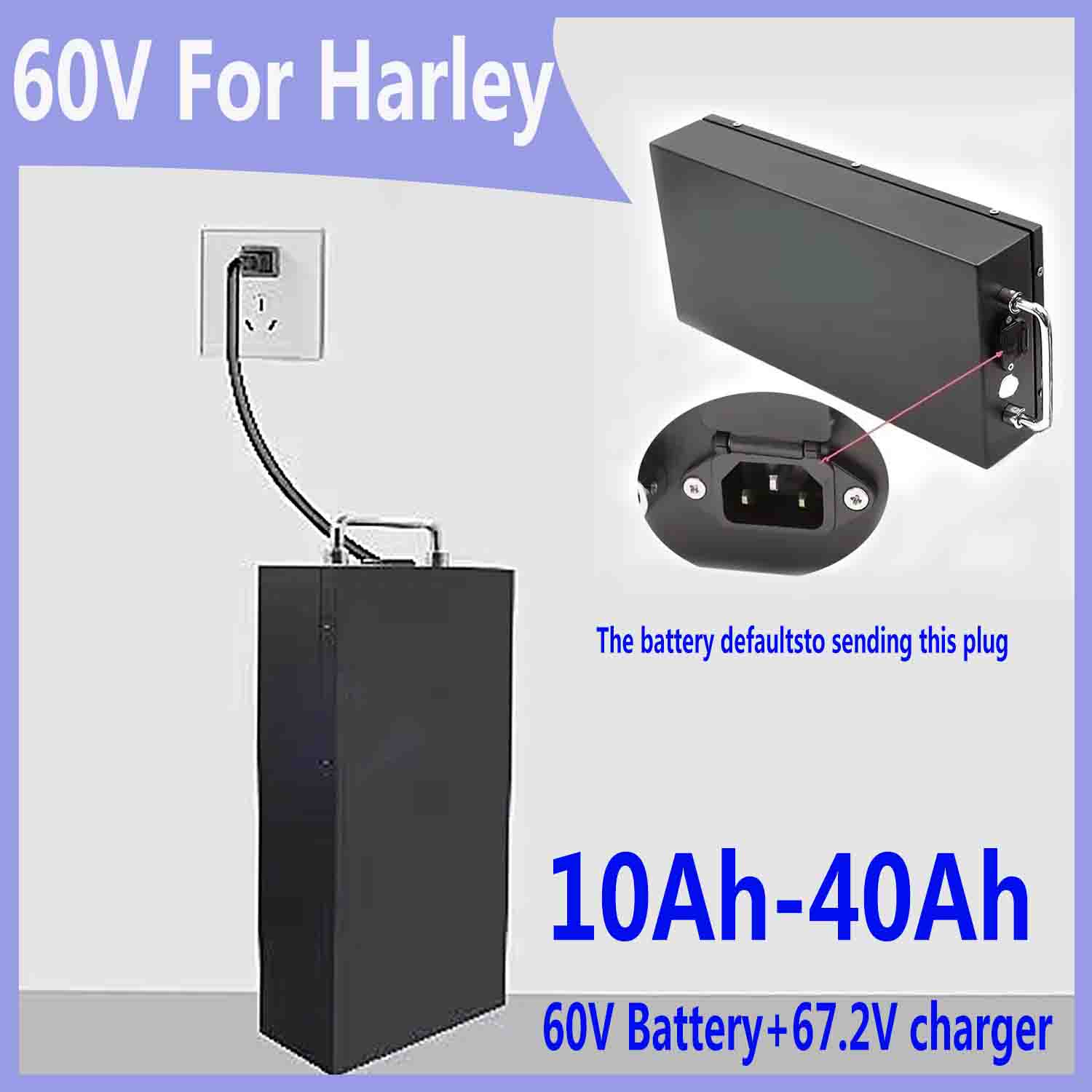 For Harley batteries 60V 20AH  - 60V 30Ah Electric Scooter Battery 评论和价格